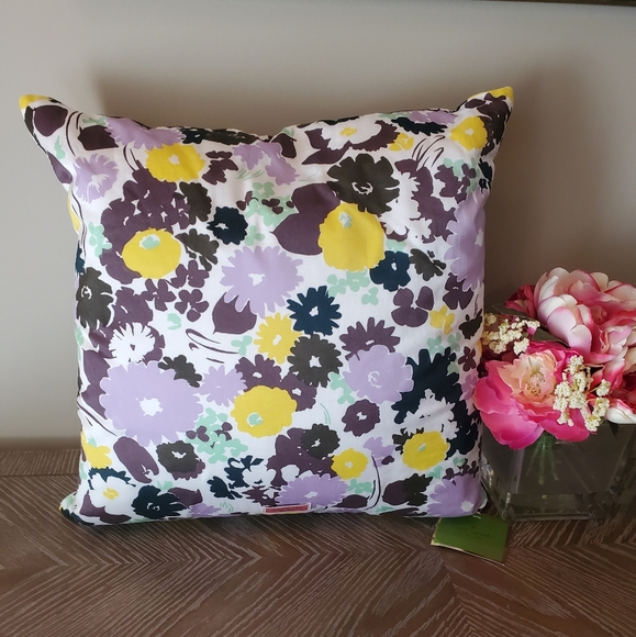 Kate Spade Swing Floral Decorative Pillow - N… - Picture 2 of 2